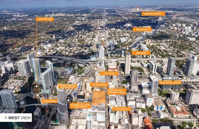 Flagler St + Miami Ave – Core Redevelopment Opportunity in Downtown Miami: 22 E Flagler St, Miami, FL 33131